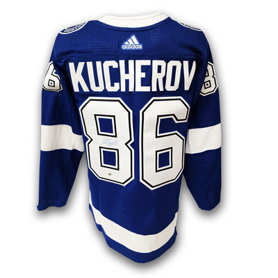 Nikita Kucherov Autographed Tampa Bay Lightning Adidas Jersey