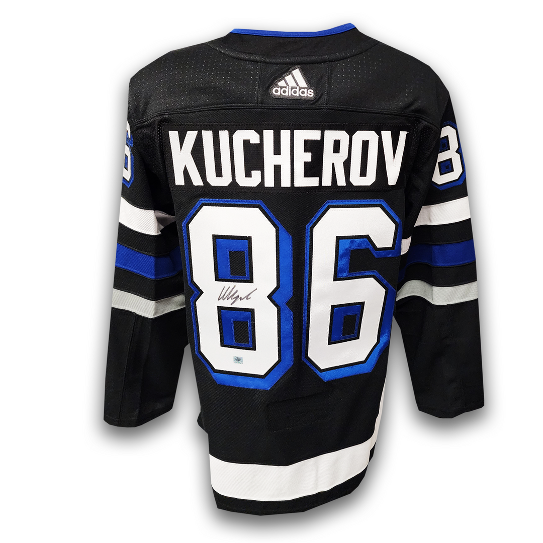 Nikita Kucherov Autographed Tampa Bay Lightning Alternate Adidas Jersey