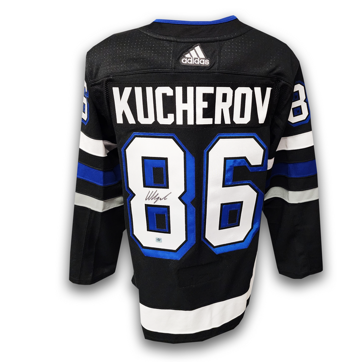 Nikita Kucherov Autographed Tampa Bay Lightning Alternate Adidas Jersey