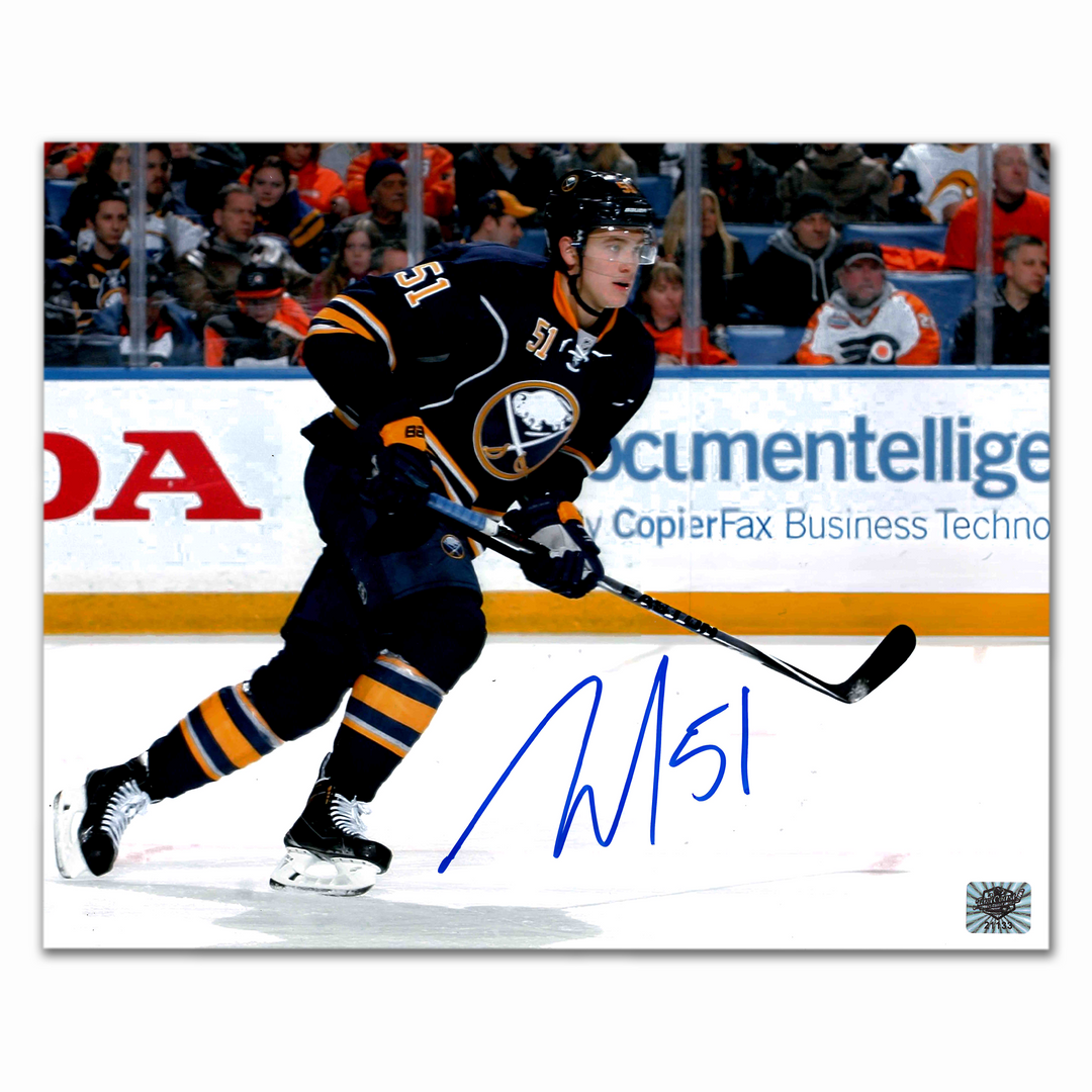Nikita Zadorov Autographed Buffalo Sabres 8x10 Photo