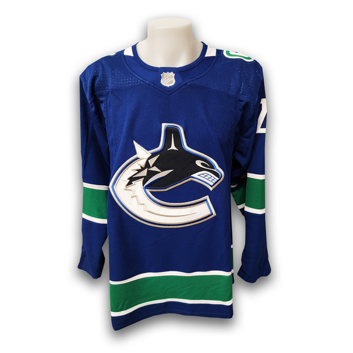 Nils Hoglander Autographed Vancouver Canucks Home Adidas Jersey