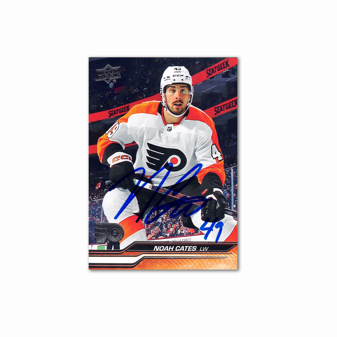 2023-24 #134 NOAH CATES Autographed Card