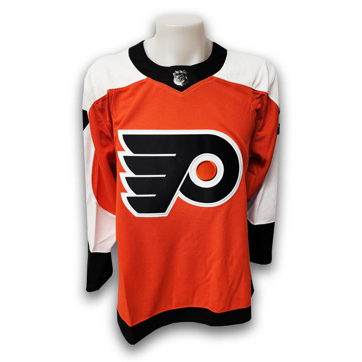 Noah Cates Autographed Philadelphia Flyers Home Adidas Jersey