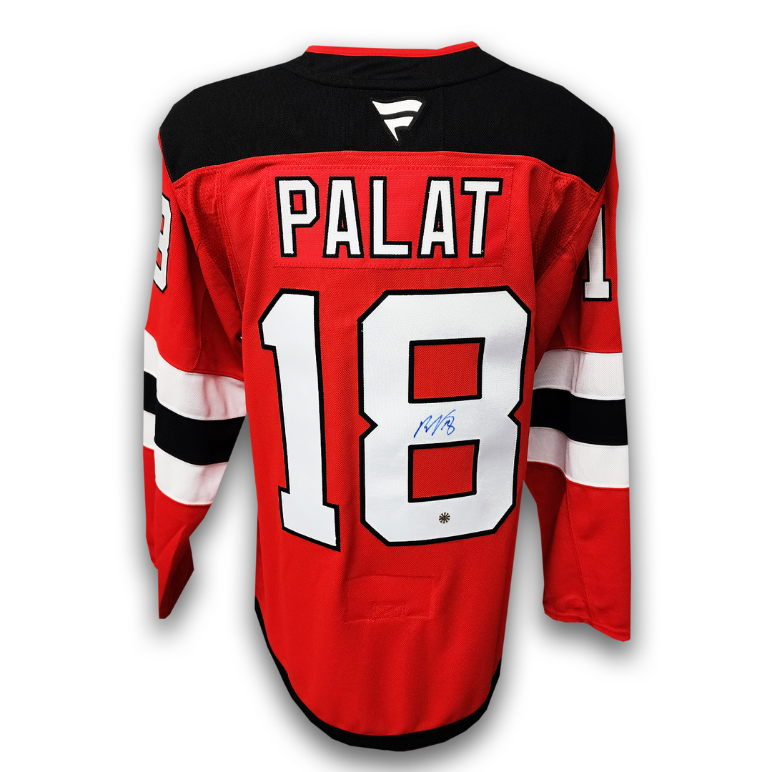 Ondrej Palat Autographed New Jersey Devils Home Fanatics Premium Jersey