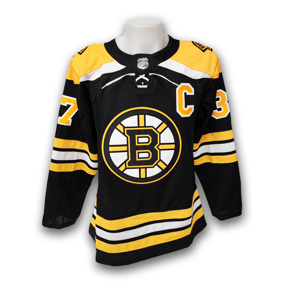 Patrice Bergeron Boston Bruins Black Adidas Jersey