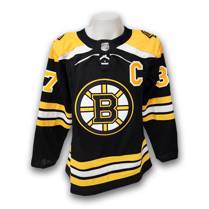 Patrice Bergeron Boston Bruins Black Adidas Jersey