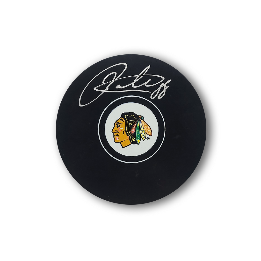 Patrick Kane Autographed Chicago Black Hawks Hockey Puck