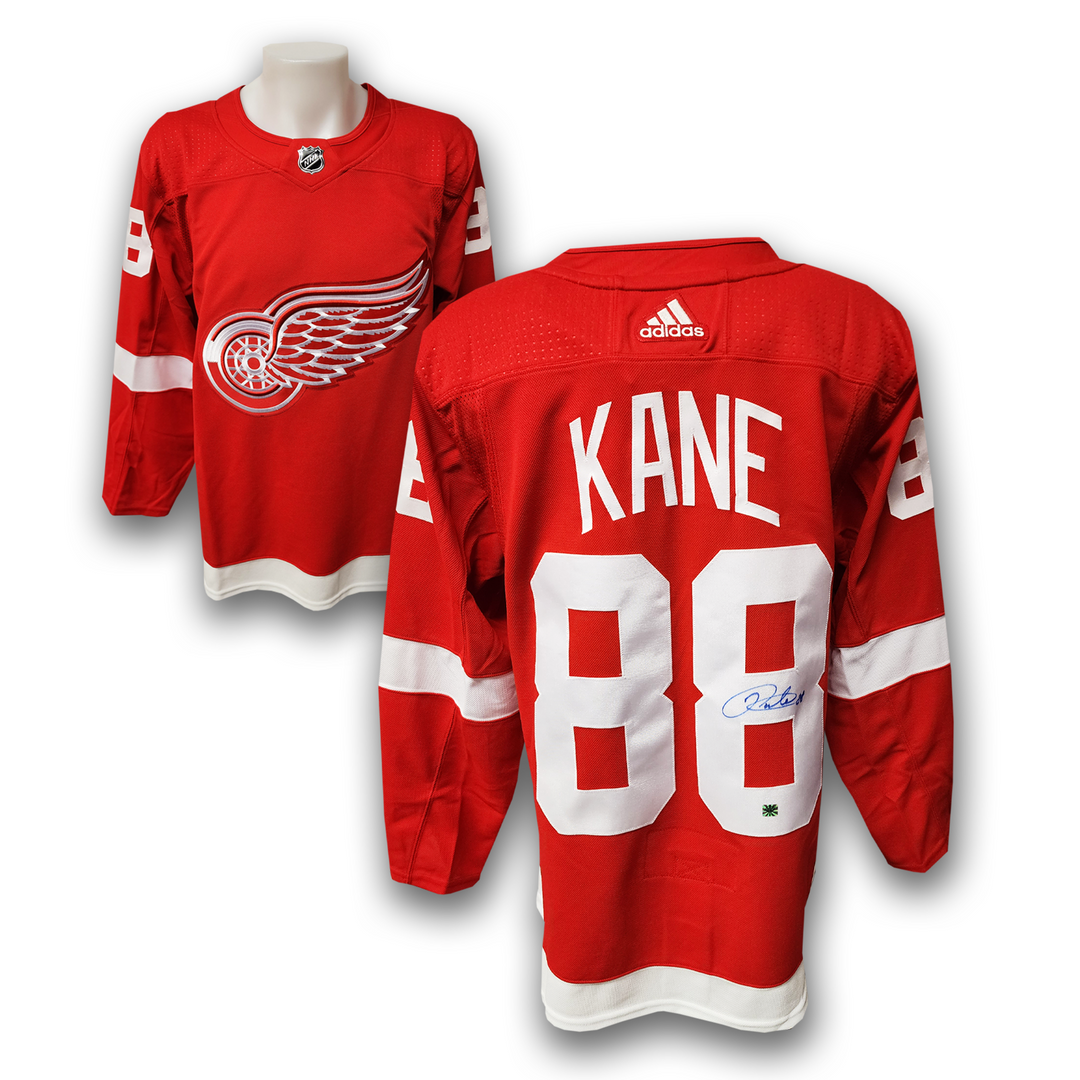 Patrick Kane Autographed Detroit Red Wings Adidas Jersey