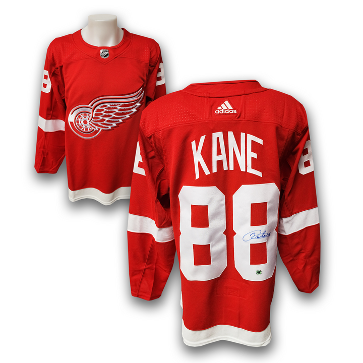 Patrick Kane Autographed Detroit Red Wings Adidas Jersey