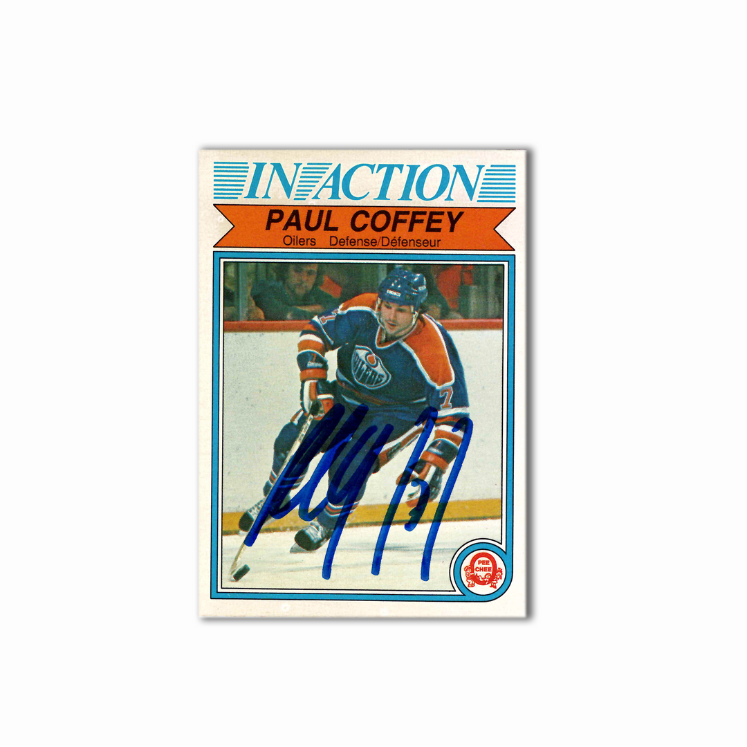 1982-83 OPC In Action Edmonton Oilers 