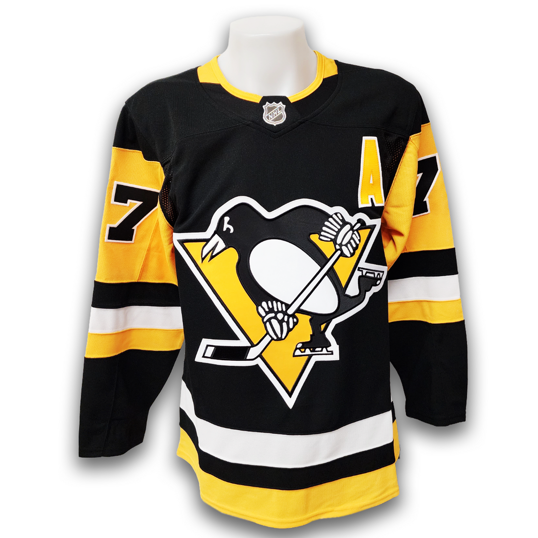 Paul Coffey Autographed Pittsburgh Penguins Home Fanatics Premium Jersey