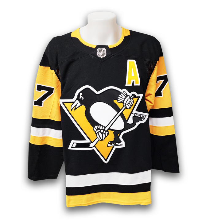 Paul Coffey Autographed Pittsburgh Penguins Fanatics Premium Jersey Inscribed