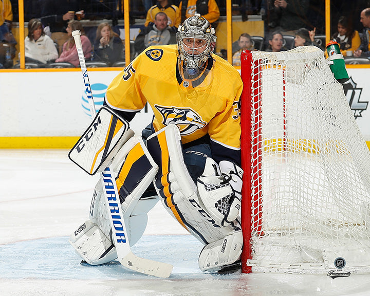 Pre-Order - Pekka Rinne Autographed Nashville Predators Home Horizontal 8x10 Photo