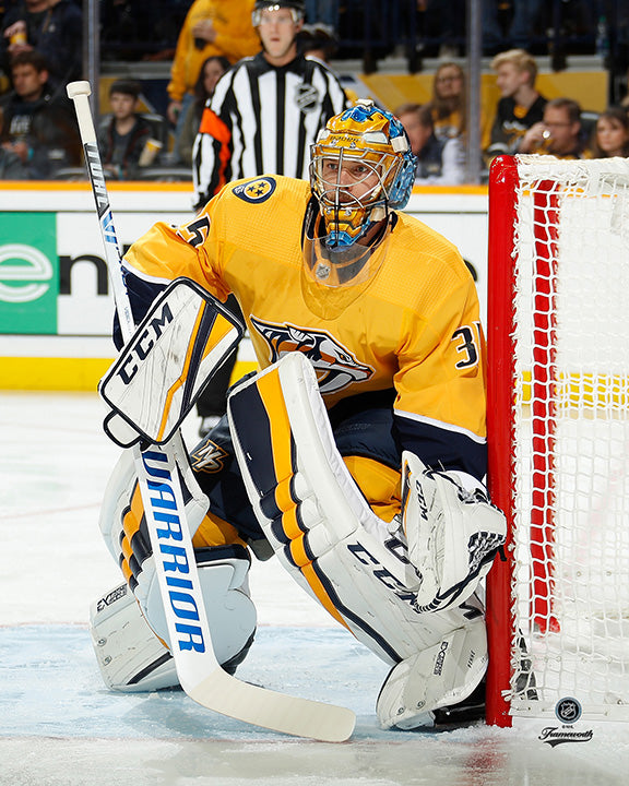 Pre-Order - Pekka Rinne Autographed Nashville Predators Home 8x10 Photo