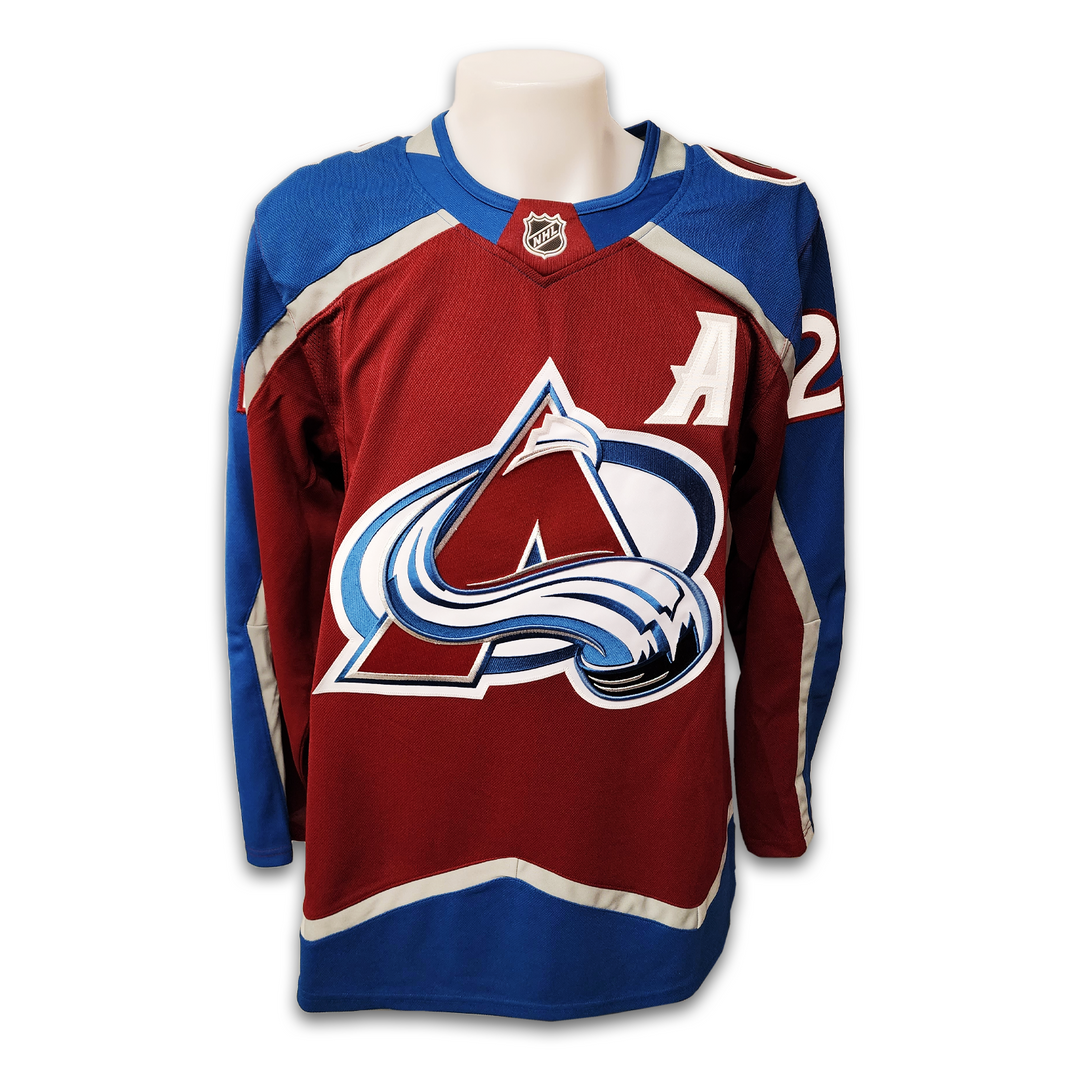 Peter Forsberg Autographed Colorado Avalanche Home Fanatics Premium Jersey