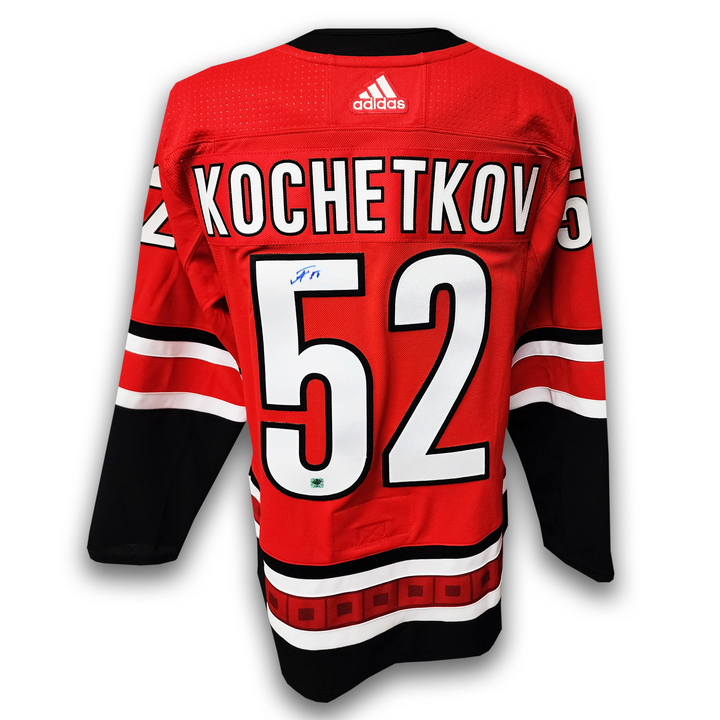 Pyotr Kochetkov Autographed Carolina Hurricanes Home Adidas Jersey