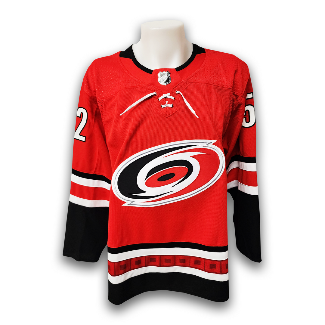 Pyotr Kochetkov Autographed Carolina Hurricanes Home Adidas Jersey Inscribed