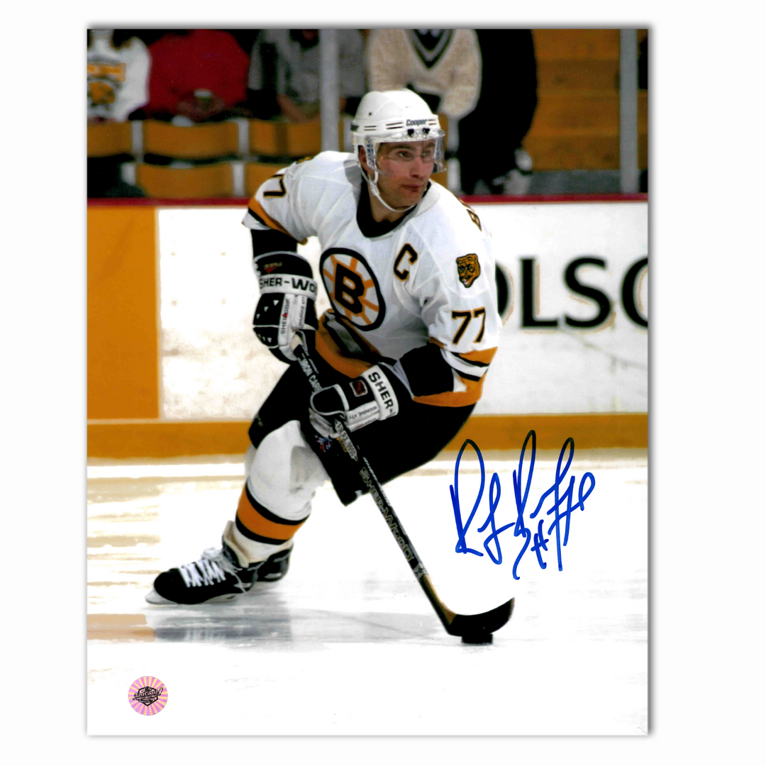 Ray Bourque Autographed Boston Bruins Away 8x10 Photo