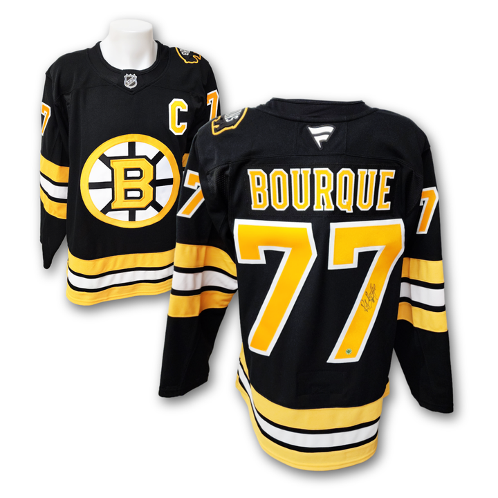 Ray Bourque Autographed Boston Bruins Home Fanatics Premium Jersey