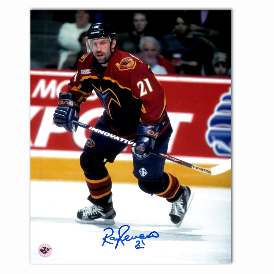 Ray Ferraro Autographed Atlanta Thrashers 8x10 Photo