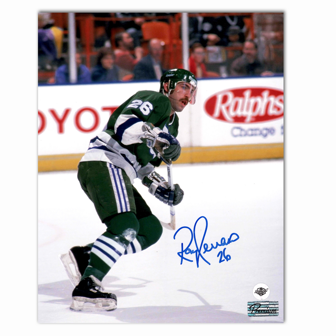 Ray Ferraro Autographed Hartford Whalers 8x10 Photo