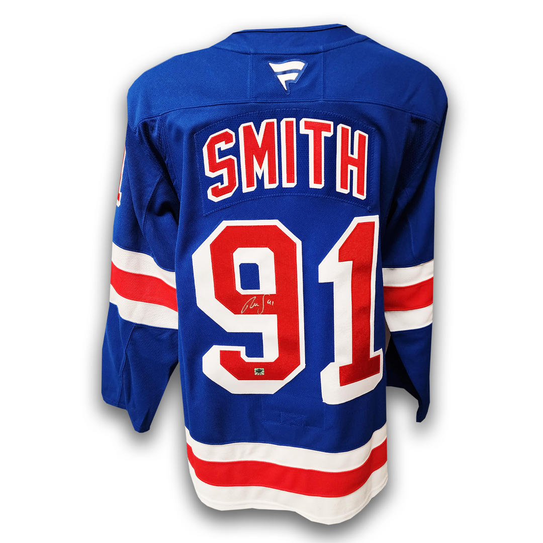 Reilly Smith Autographed New York Rangers Fanatics Premium Jersey