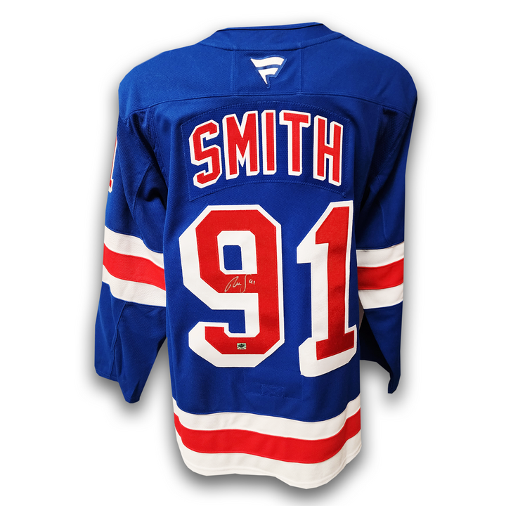 Reilly Smith Autographed New York Rangers Fanatics Premium Jersey