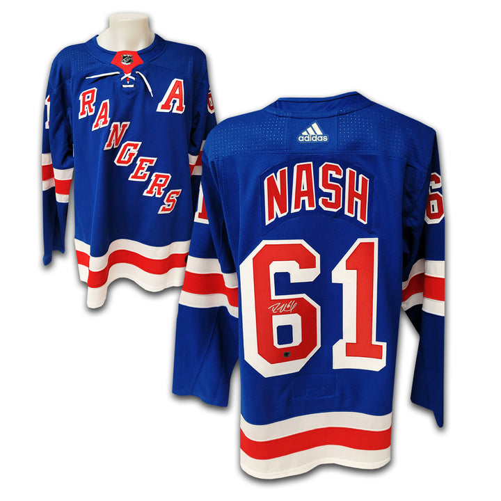 Rick Nash New York Rangers Blue Adidas Jersey
