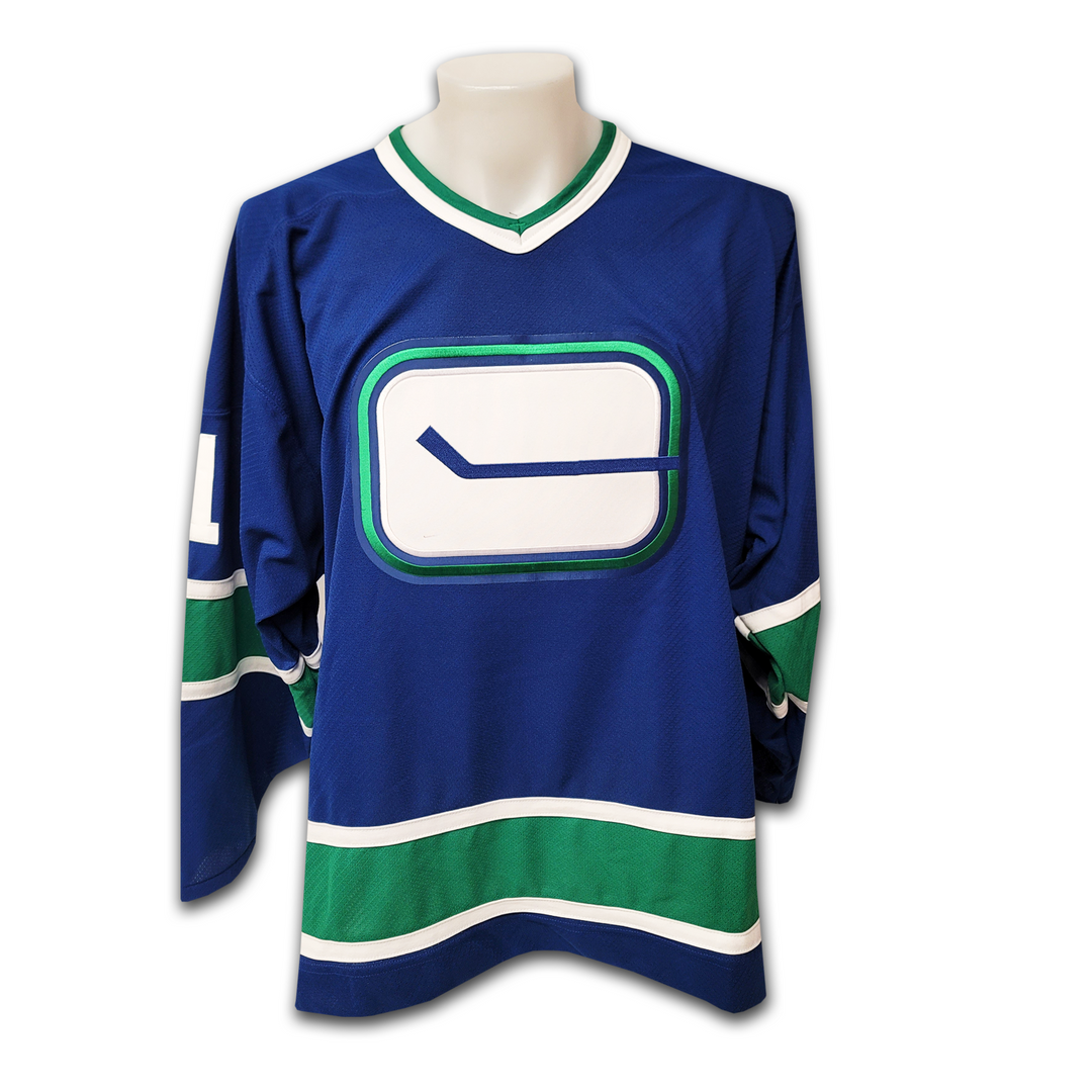 Roberto Luongo Vancouver Canucks Blue CCM Jersey