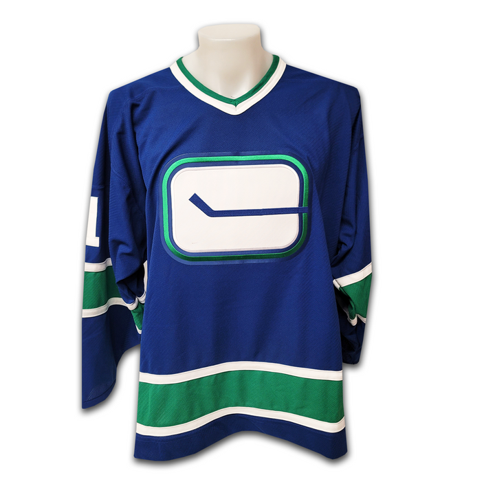 Roberto Luongo Vancouver Canucks Blue CCM Jersey