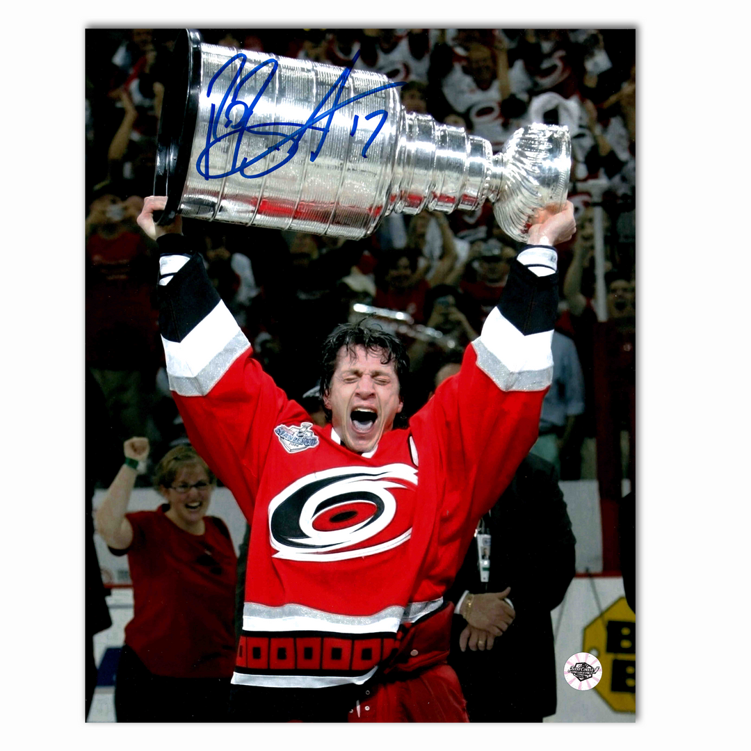 Rod Brind'Amour Autographed Carolina Hurricanes 2006 Stanley Cup 8x10 Photo (2)