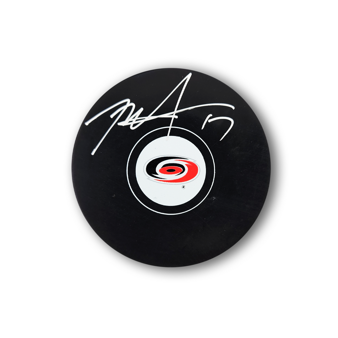 Rod Brind'Amour Autographed Carolina Hurricanes Hockey Puck