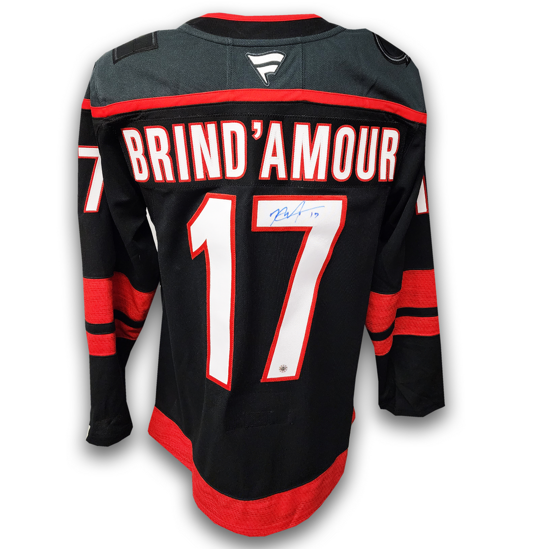 Rod Brind'Amour Autographed Carolina Hurricanes Home Fanatics Premium Jersey