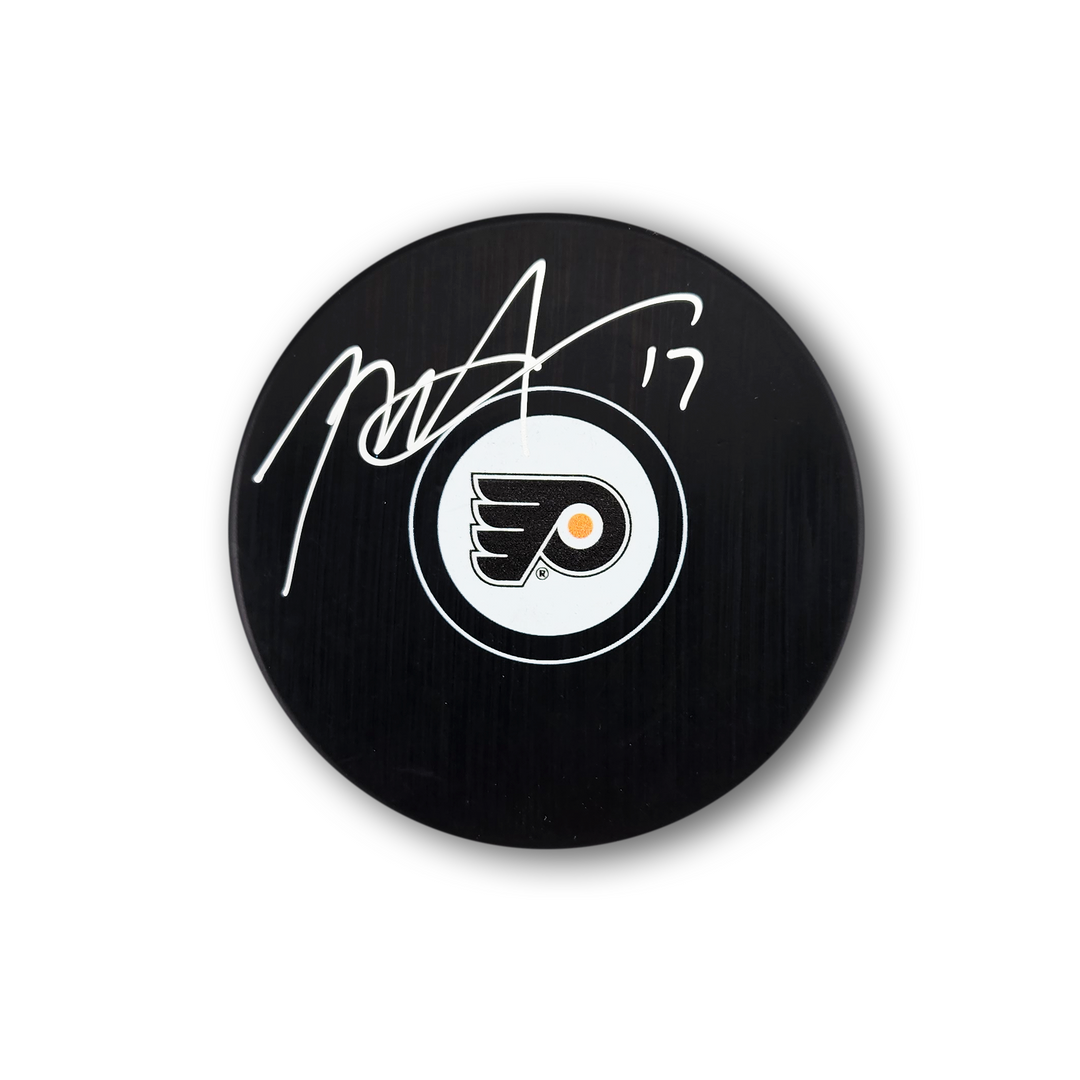 Rod Brind'Amour Autographed Philadelphia Flyers Hockey Puck