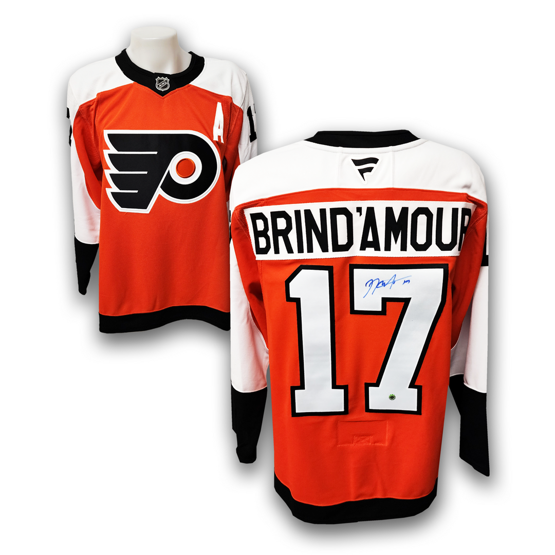 Rod Brind'Amour Autographed Philadelphia Flyers Home Fanatics Premium Jersey