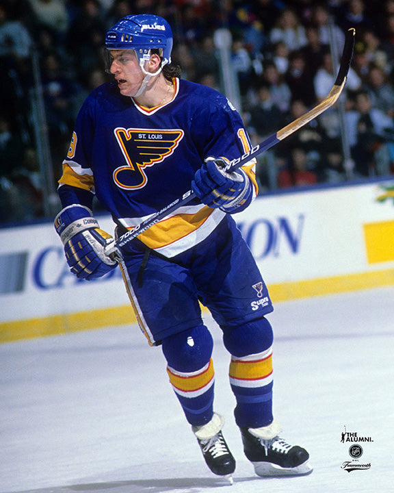 Pre-Order - Rod Brind'Amour Autographed St. Louis Blues Home 8x10 Photo