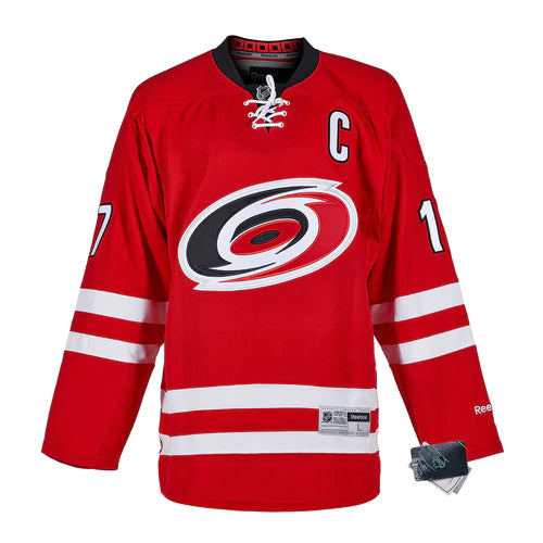 Rod Brind'Amour Carolina Hurricanes Signed & Dated Last Game Reebok Jersey