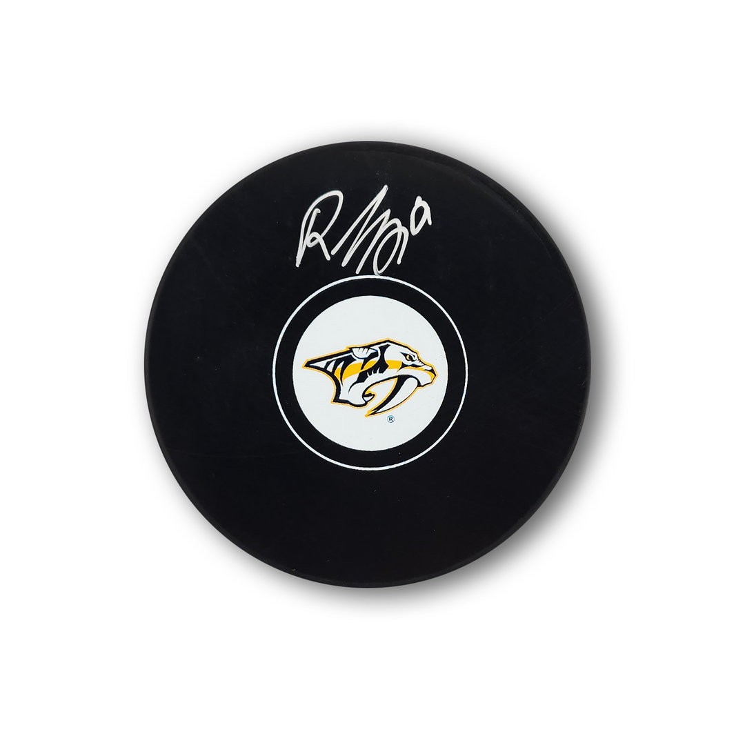 Roman Josi Autographed Nashville Predators Hockey Puck