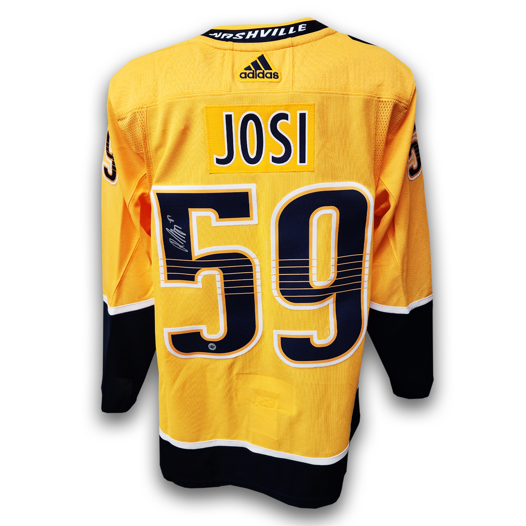 Roman Josi Autographed Nashville Predators Home Adidas Jersey