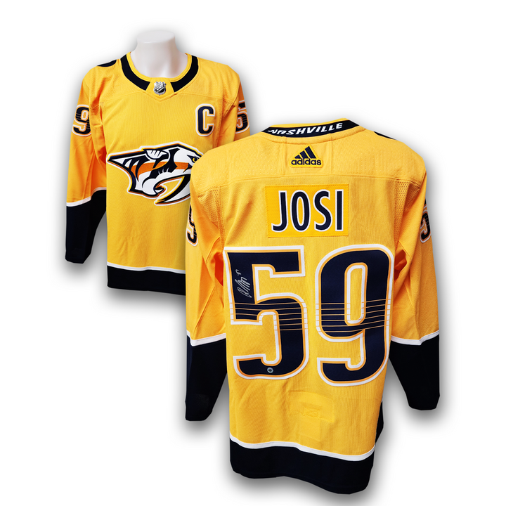 Roman Josi Autographed Nashville Predators Home Adidas Jersey