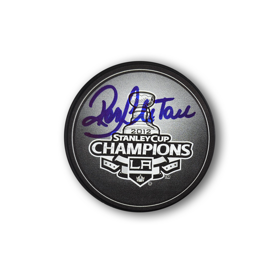 Ron Hextall Autographed Los Angeles Kings 2011 Stanley Cup Hockey Puck