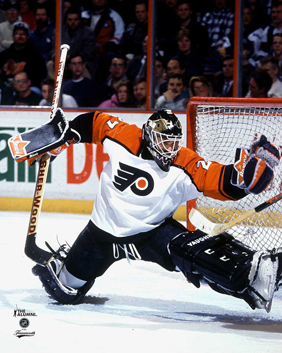 Pre-Order - Ron Hextall Autographed Philadelphia Flyers Away 8x10 Photo
