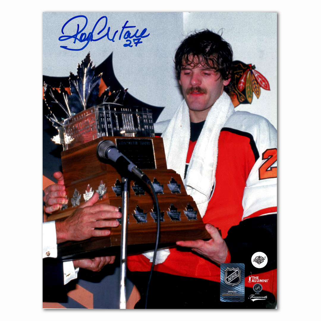 Ron Hextall Autographed Philadelphia Flyers Conn Smythe 8x10 Photo