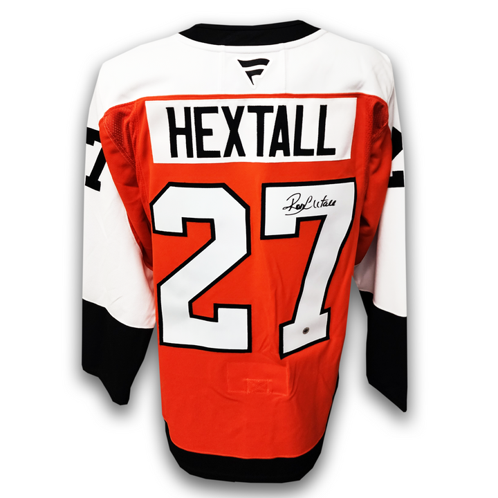 Ron Hextall Autographed Philadelphia Flyers Home Fanatics Premium Jersey