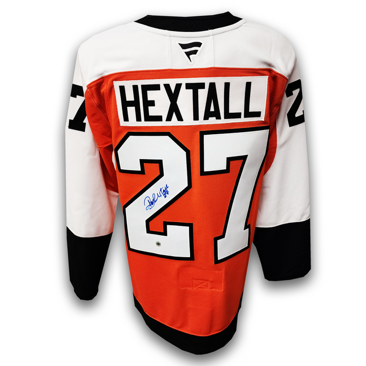 Ron Hextall Autographed Philadelphia Flyers Home Fanatics Premium Jersey