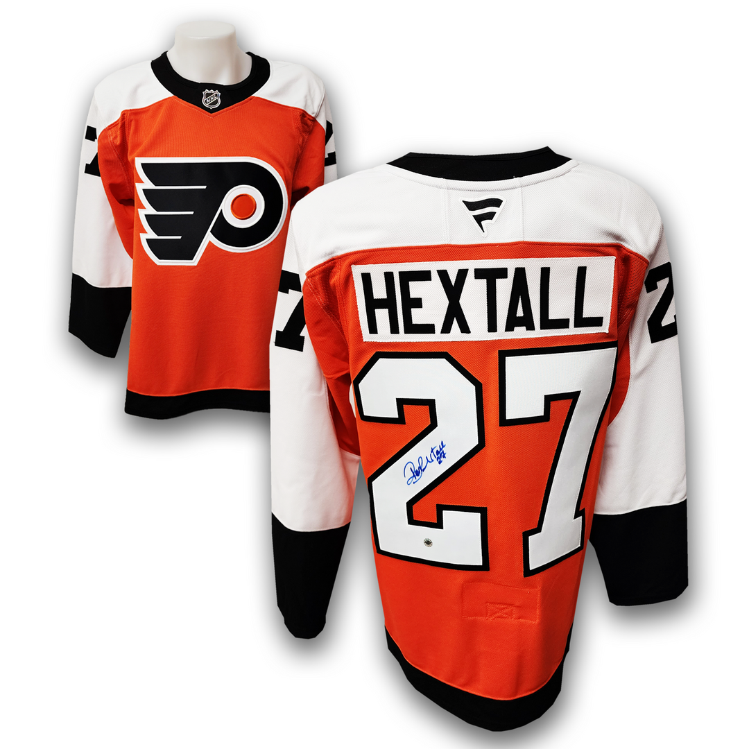 Ron Hextall Autographed Philadelphia Flyers Home Fanatics Premium Jersey