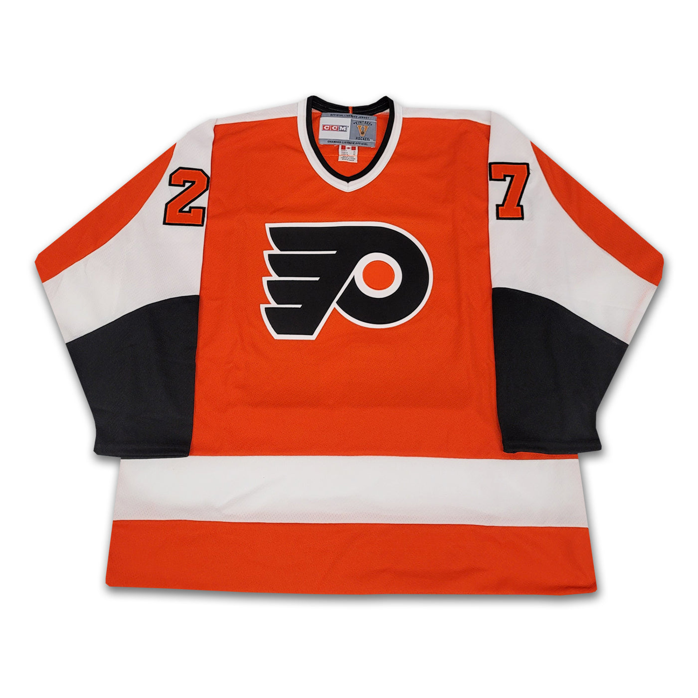 Ron Hextall Philadelphia Flyers Autographed Orange CCM Jersey
