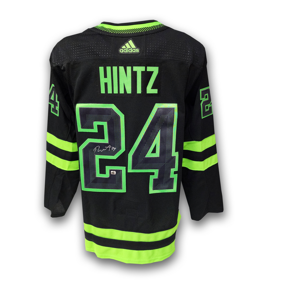 Roope Hintz Dallas Stars Autographed Alternate Adidas Jersey