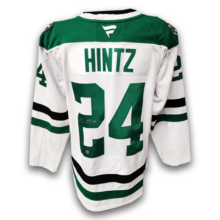 Roope Hintz Autographed Dallas Stars Away Fanatics Premium Jersey