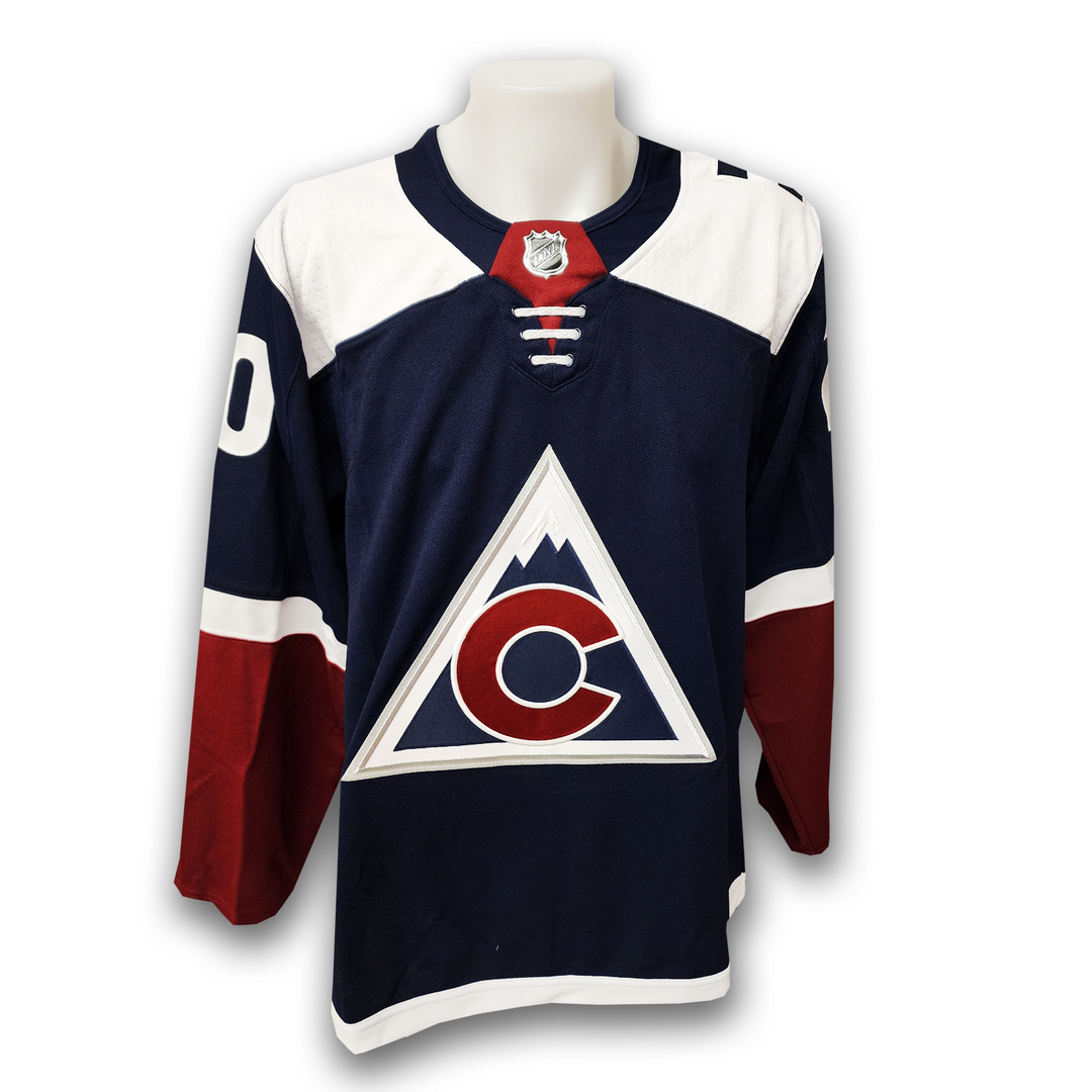 Ross Colton Autographed Colorado Avalanche Alternate Adidas Jersey